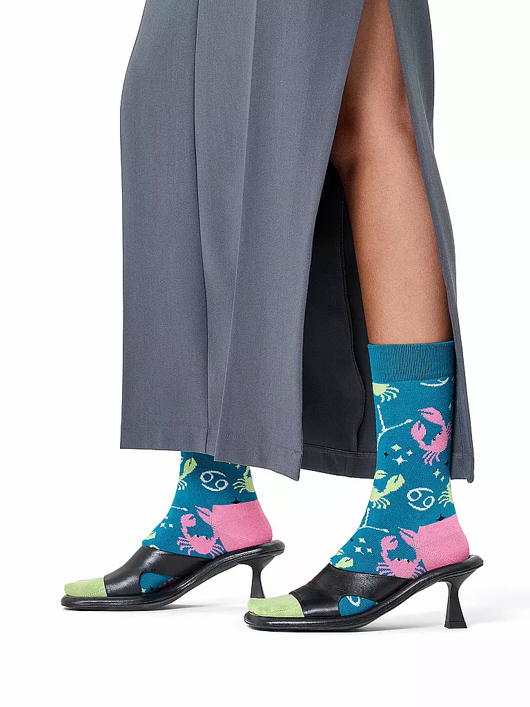 HAPPY SOCKS | Chaussettes Femme KREBS 36-40 marine | Bleu