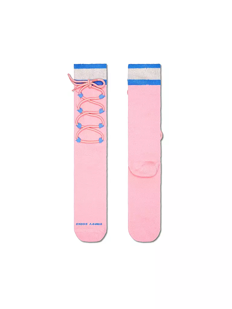 HAPPY SOCKS | Chaussettes femme LACE SNEAKER SOCK 36-40 rose clair | rosa