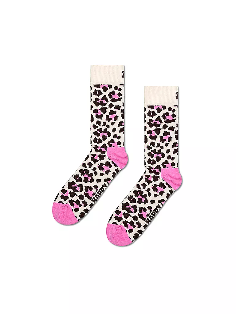 HAPPY SOCKS | Chaussettes Femme LEO 36-40 beige | creme