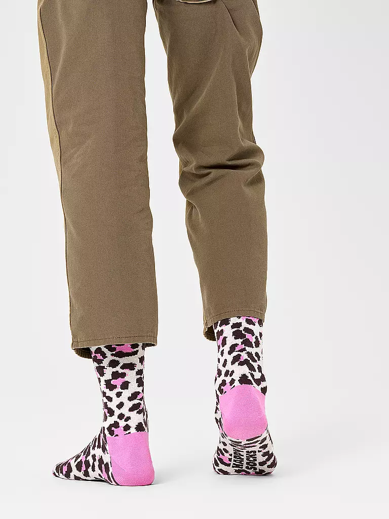 HAPPY SOCKS | Chaussettes Femme LEO 36-40 beige | creme