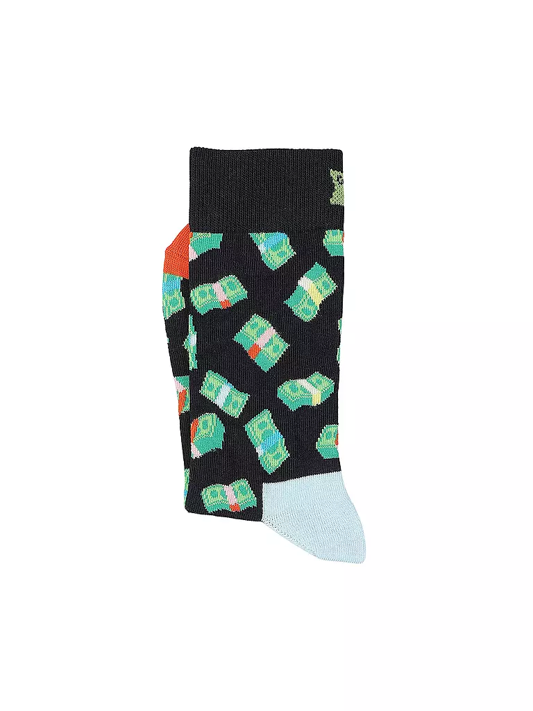 HAPPY SOCKS | Chaussettes femme MONEY MONEY 36-40 marine | Bleu