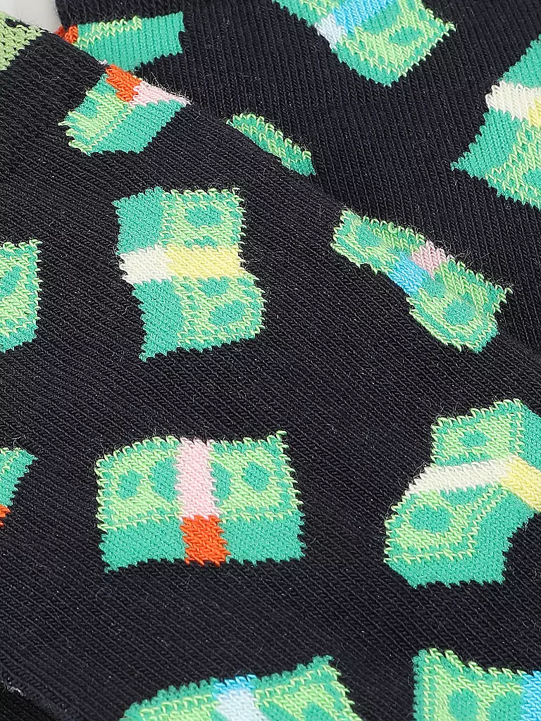 HAPPY SOCKS | Chaussettes femme MONEY MONEY 36-40 marine | Bleu