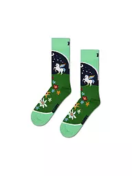 HAPPY SOCKS | Chaussettes Femme PEGASUS LAND 36-40 vert clair | Vert