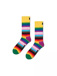HAPPY SOCKS | Chaussettes Femme PRIDE STRIPE 36-40 yellow | Multicolore