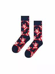 HAPPY SOCKS | Chaussettes Femme SANTA 36-40 navy | Bleu foncé