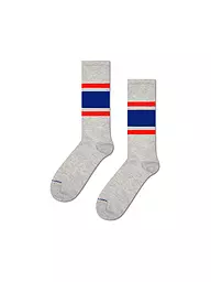 HAPPY SOCKS | Chaussettes femme SIMPLE STRIPE 36-40 grey | Gris clair