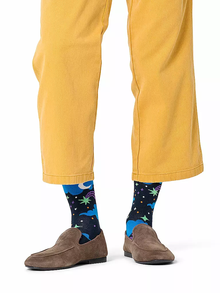 HAPPY SOCKS | Chaussettes femme STARRY SKY 36-40 navy | Bleu foncé