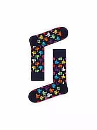 HAPPY SOCKS | Chaussettes femme THUMBS UP 36-40 marine | Bleu foncé