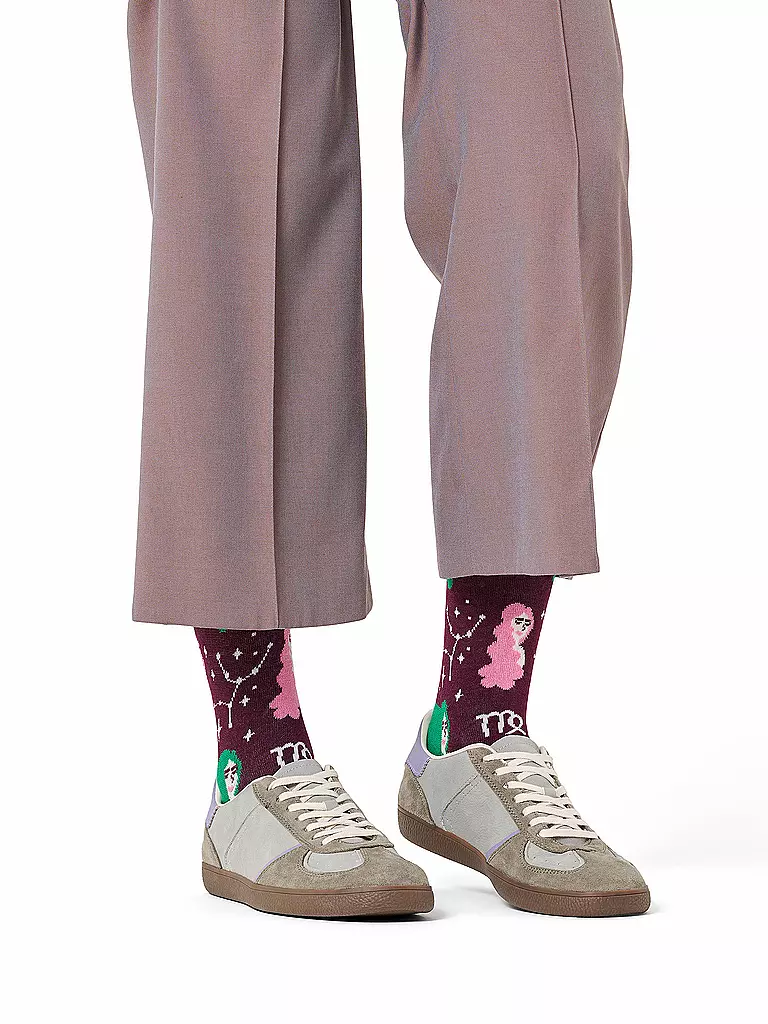HAPPY SOCKS | Chaussettes Femme VIERGE 36-40 rouge foncé | Rouge foncé