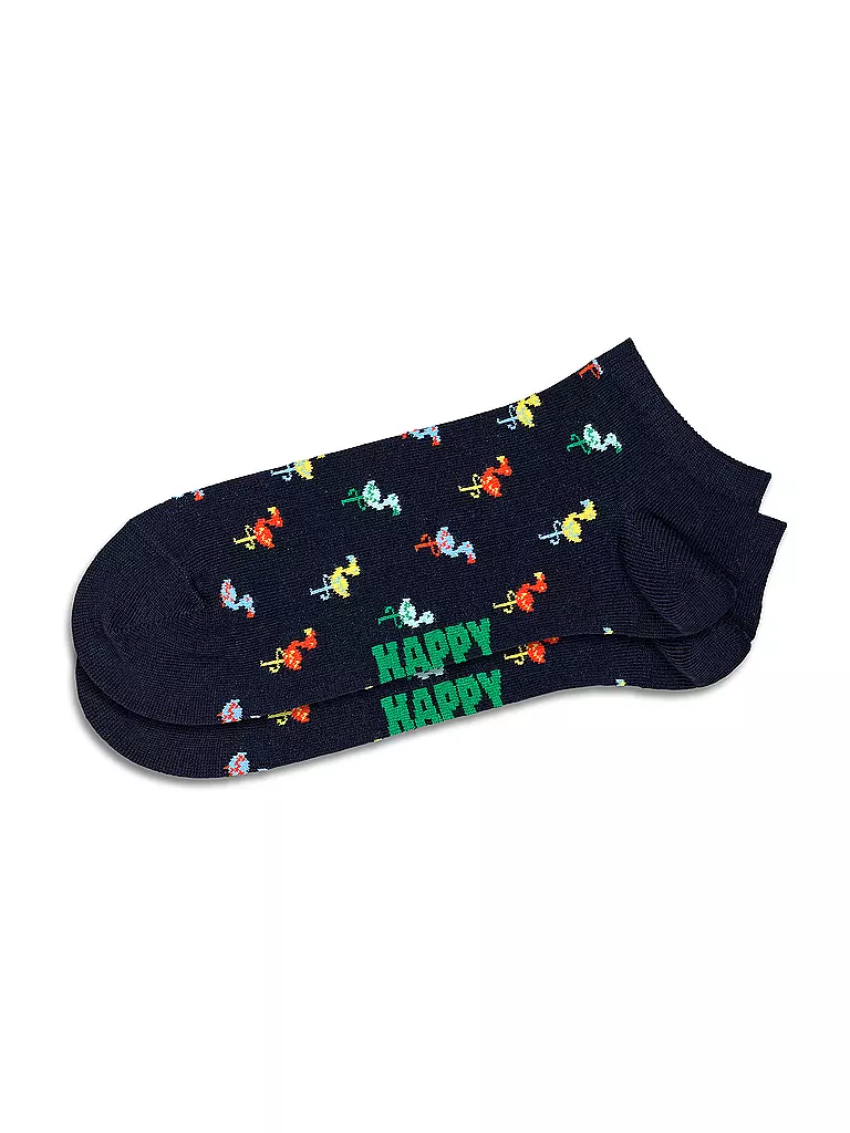 HAPPY SOCKS | Chaussettes FLAMINGO pour femmes 36-40 marine | Bleu foncé