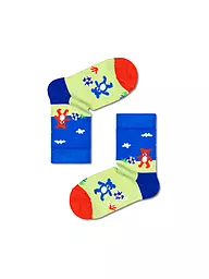 HAPPY SOCKS | Chaussettes garçon FOOTBALL TEDDIES vert clair | Vert clair