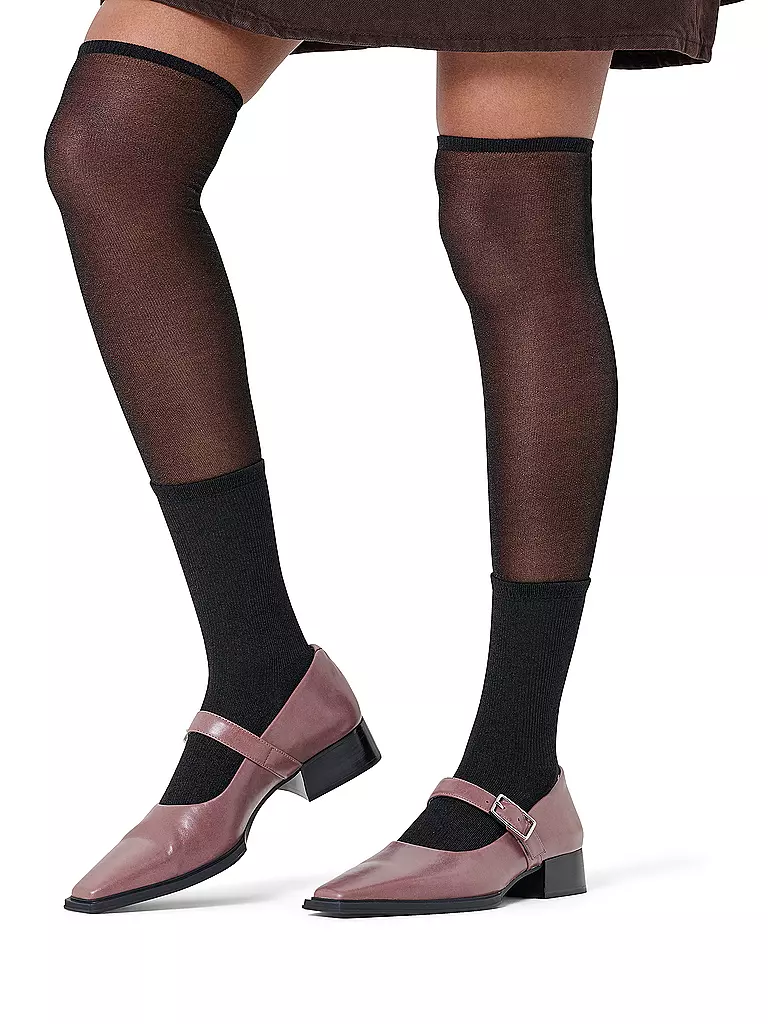 HAPPY SOCKS | Chaussettes hautes pour femmes SOLID SHEER 36-40 noir | Noir