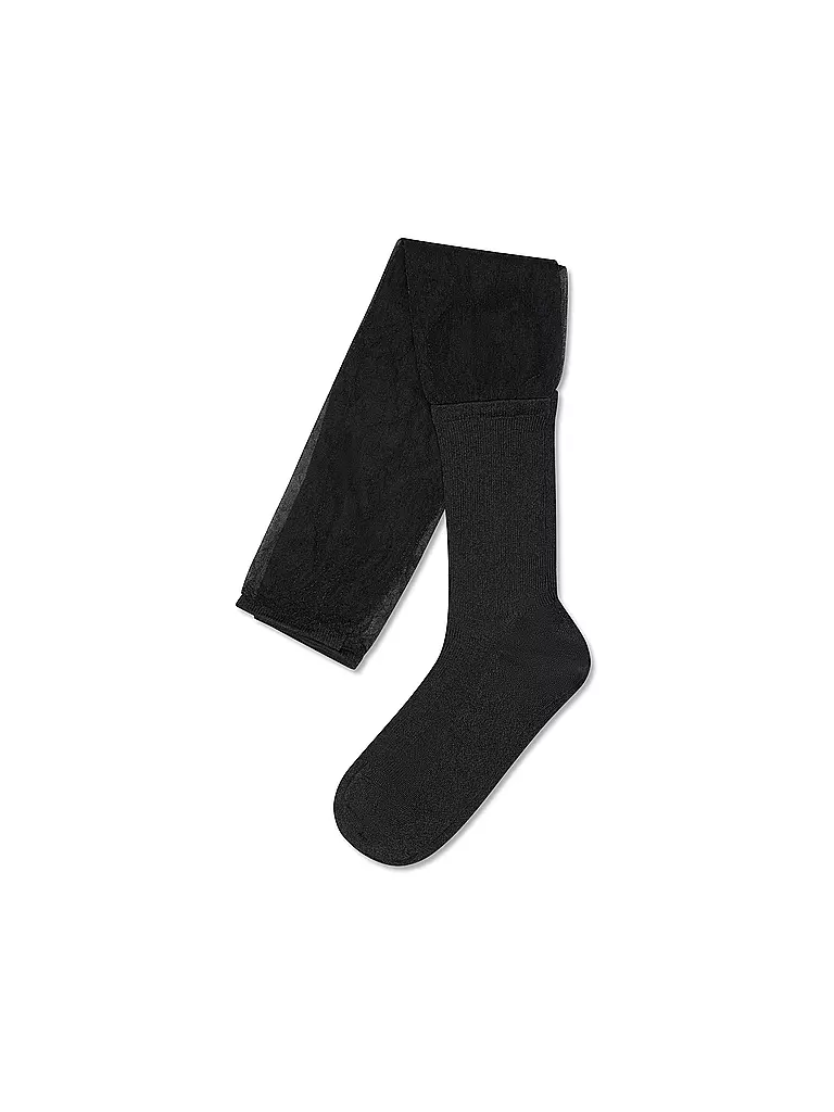 HAPPY SOCKS | Chaussettes hautes pour femmes SOLID SHEER 36-40 noir | 