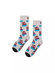 HAPPY SOCKS | Chaussettes Homme BAD PIG 41-46 grey | Gris clair
