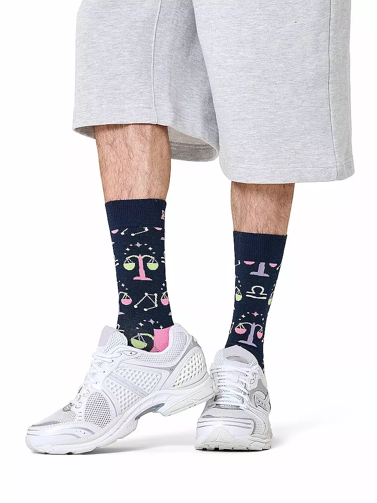 HAPPY SOCKS | Chaussettes Homme BALANCE 41-46 navy | Bleu foncé