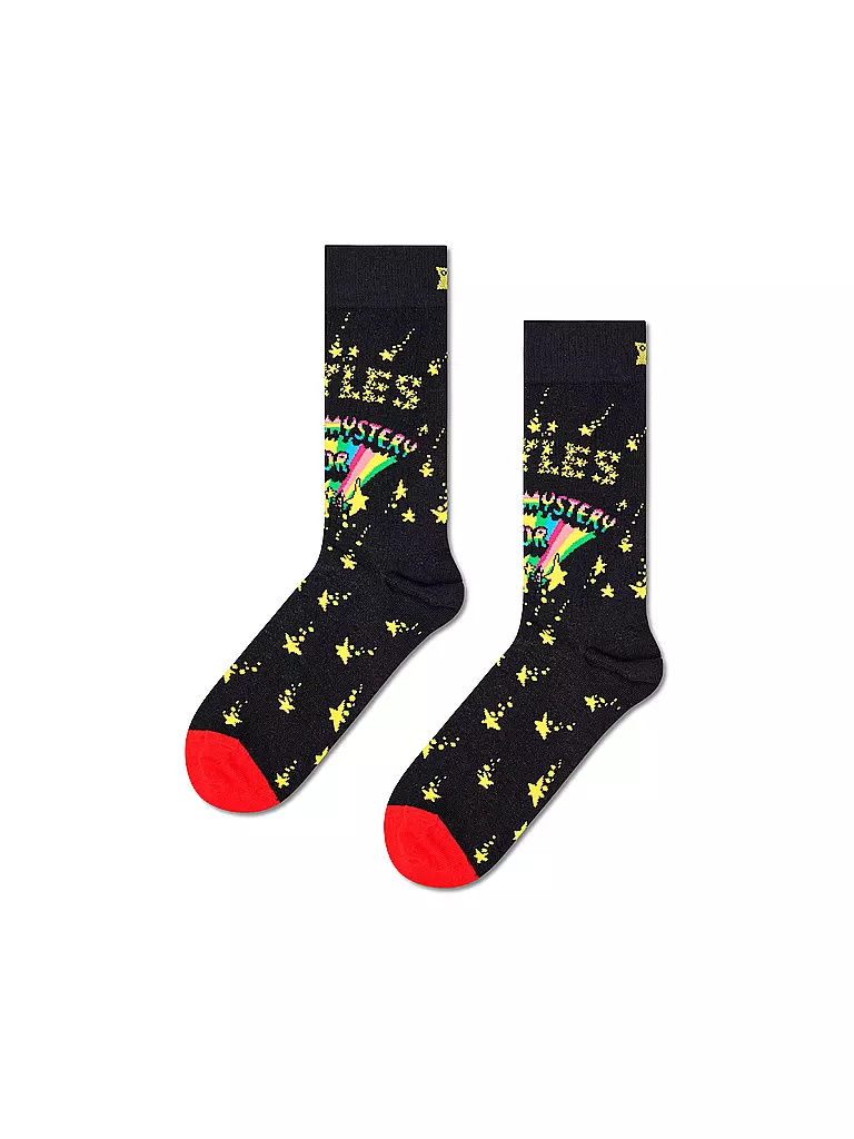 HAPPY SOCKS | Chaussettes Homme BEATLES MAGICAL MYSTERY TOUR 41-46 noir | schwarz