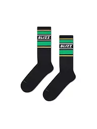 HAPPY SOCKS | Chaussettes Homme BLIZZ SNEAKER 41-46 black | Noir