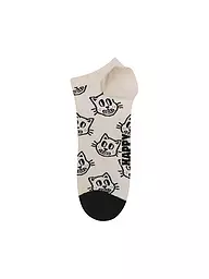 HAPPY SOCKS | Chaussettes homme CAT 41-46 blanches | Crème