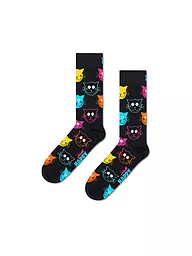 HAPPY SOCKS | Chaussettes homme CAT noir | Noir