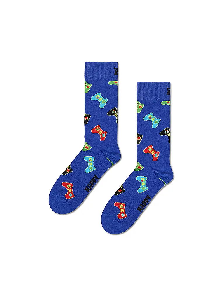 HAPPY SOCKS | Chaussettes Homme CONTROLLER 41-46 blue | Bleu