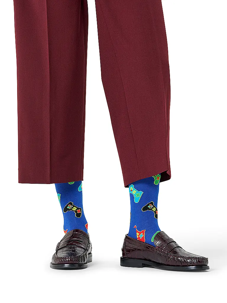 HAPPY SOCKS | Chaussettes Homme CONTROLLER 41-46 blue | Bleu