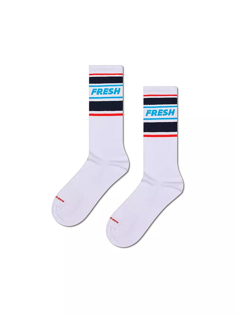 HAPPY SOCKS | Chaussettes Homme FRESH SNEAKER 41-46 white | Blanc