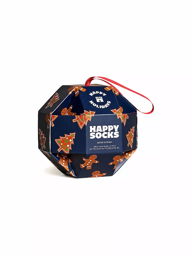 HAPPY SOCKS | Chaussettes Homme GINGERBREAD COOKIES 41-46 marine | 