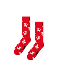 HAPPY SOCKS | Chaussettes homme KITTEN 41-46 rouge | Rouge