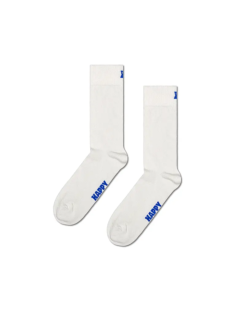 HAPPY SOCKS | Chaussettes homme lot de 5 SOLID 41-46 white | 