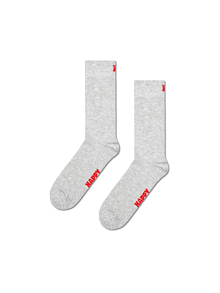 HAPPY SOCKS | Chaussettes homme lot de 5 SOLID 41-46 white | 