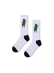 HAPPY SOCKS | Chaussettes homme PICKLE SNEAKER 41-46 white | Blanc