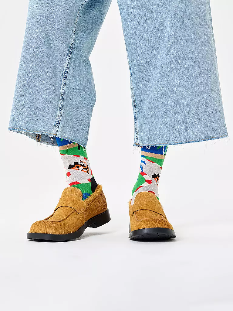 HAPPY SOCKS | Chaussettes Homme RACING 41-46 green | grün