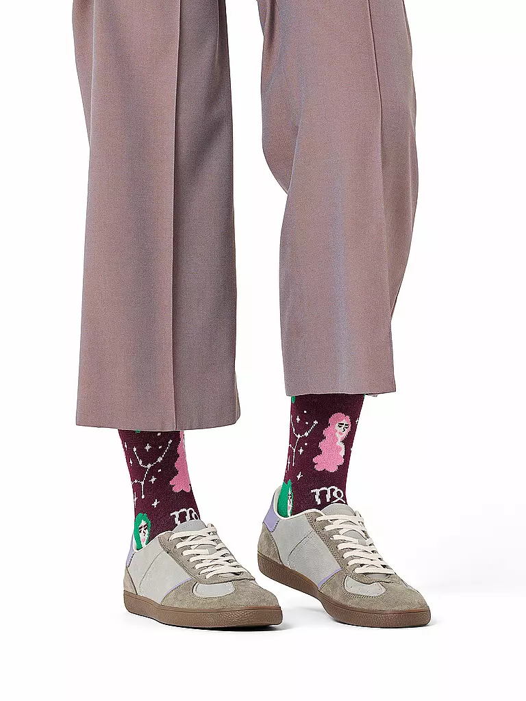 HAPPY SOCKS | Chaussettes Homme VIERGE 41-46 navy | Rouge foncé