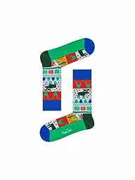 HAPPY SOCKS | Chaussettes pour femmes "Holiday" 36-40 vert | Vert