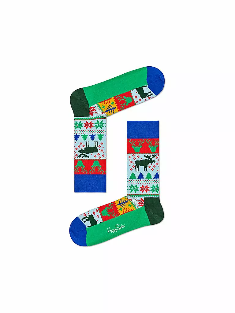 HAPPY SOCKS | Chaussettes pour femmes "Holiday" 36-40 vert | Vert