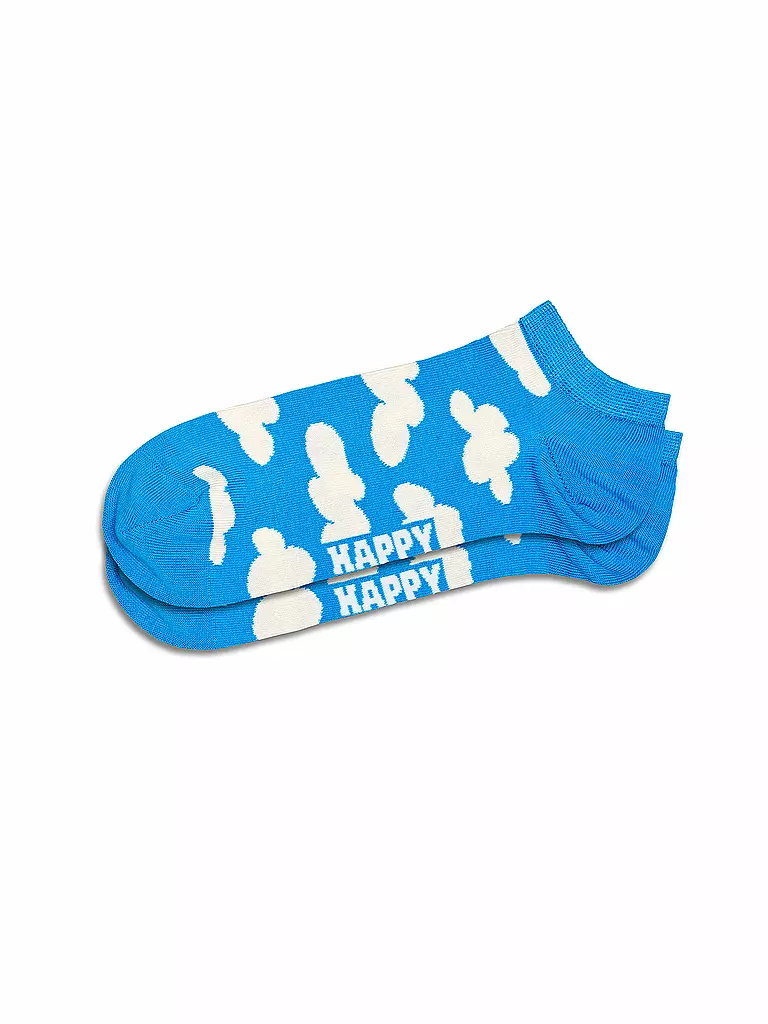 HAPPY SOCKS | Chaussettes sneaker CLOUDY 36-40 bleu clair pour femmes | 