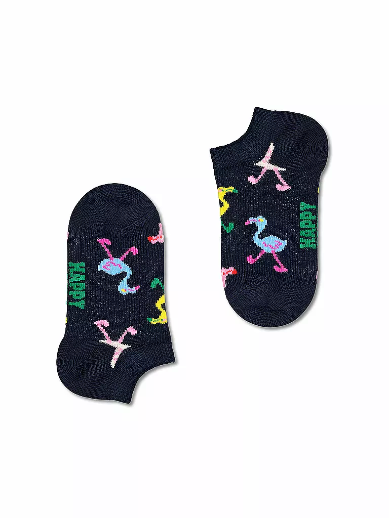 HAPPY SOCKS | Chaussettes sneaker enfant ANIMALS lot de 2 marine | 