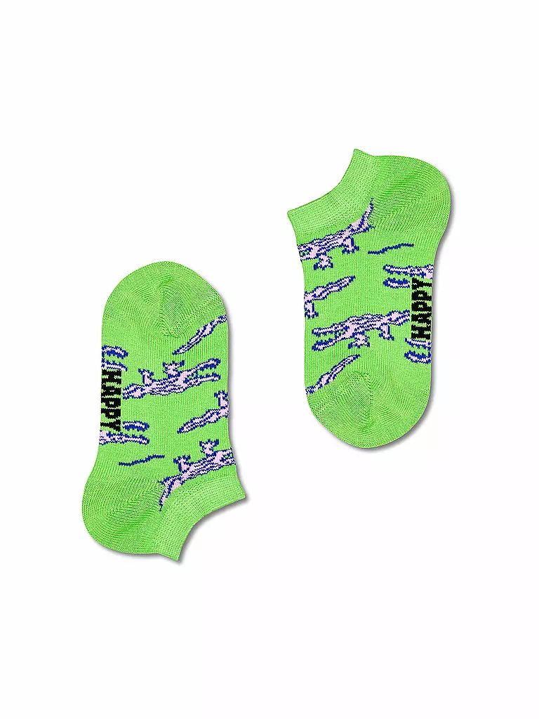 HAPPY SOCKS | Chaussettes sneaker enfant ANIMALS lot de 2 marine | 