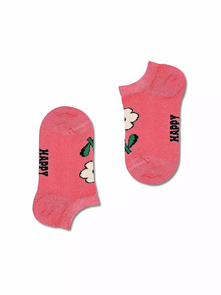 HAPPY SOCKS | Chaussettes Sneaker Enfant FLOWER, lot de 2, bleu clair | 