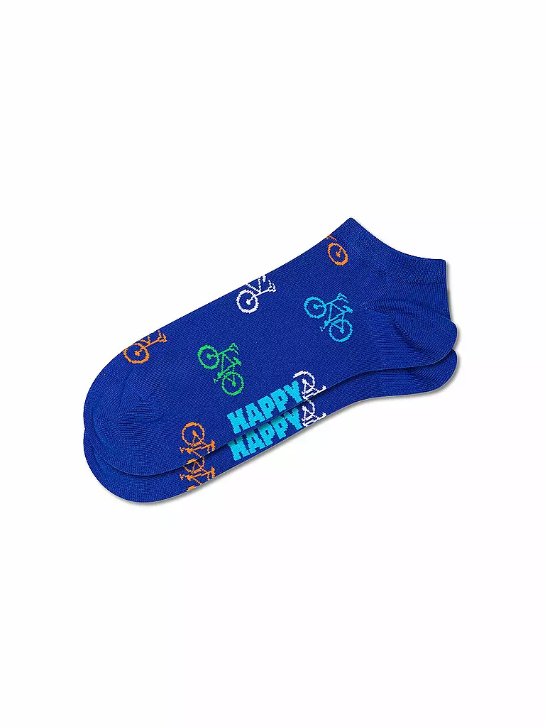 HAPPY SOCKS | Chaussettes sneaker femme BIKE 36-40 bleu | blau