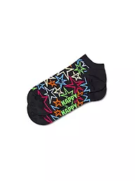 HAPPY SOCKS | Chaussettes Sneaker Femme MEGA STAR 36-40 noir | Noir