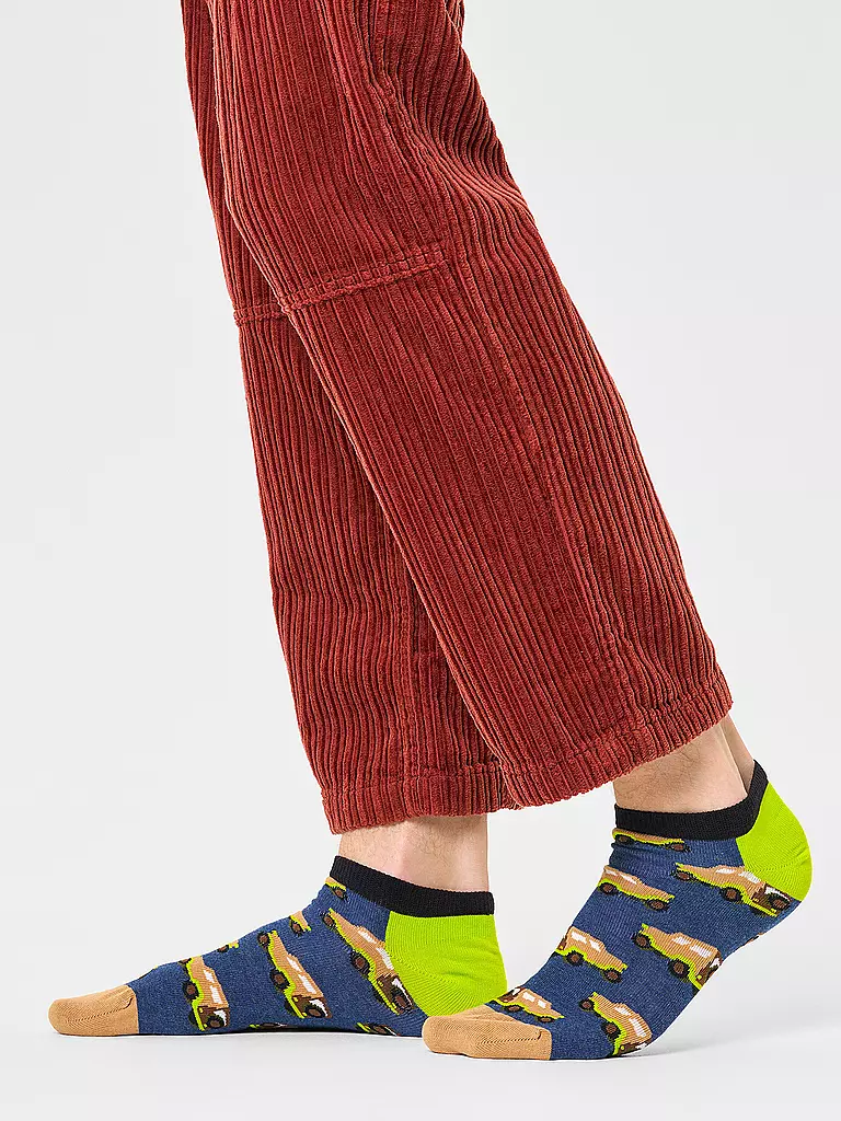 HAPPY SOCKS | Chaussettes sneaker homme 41-46 SUV navy | dunkelblau