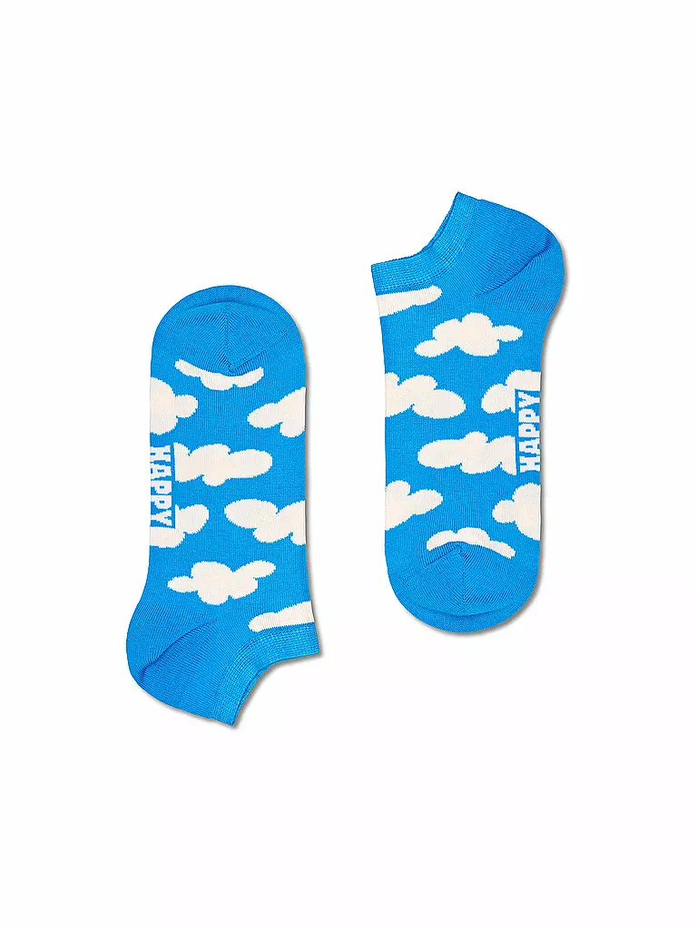 HAPPY SOCKS | Chaussettes sneaker homme CLOUDY 41-46 bleu clair | 