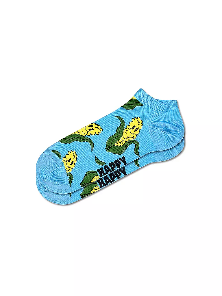 HAPPY SOCKS | Chaussettes sneaker homme CORN 41-46 bleu clair | hellblau