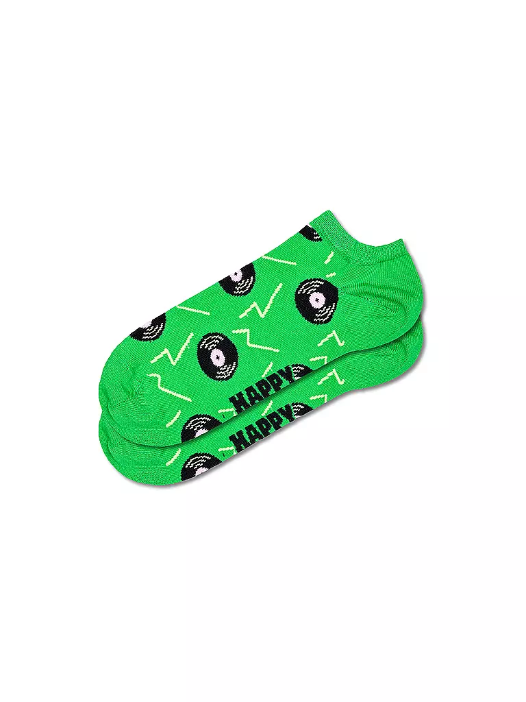 HAPPY SOCKS | Chaussettes Sneaker Homme VINYL 41-46 green | Vert