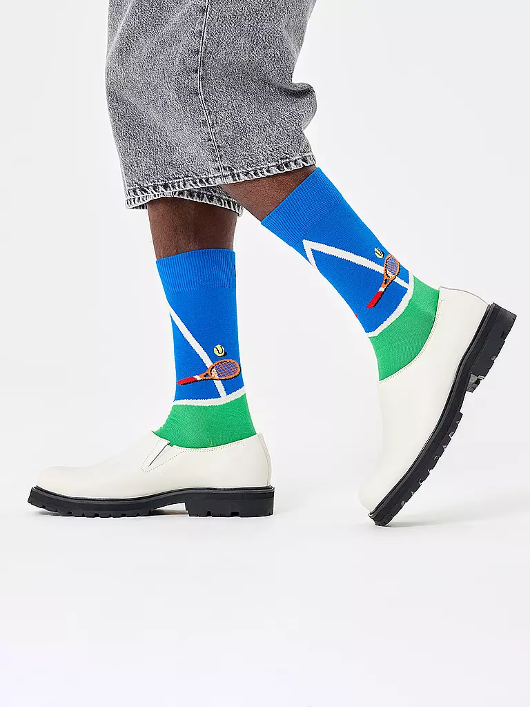 HAPPY SOCKS | Chaussettes TENNIS femme 36-40 green | Vert