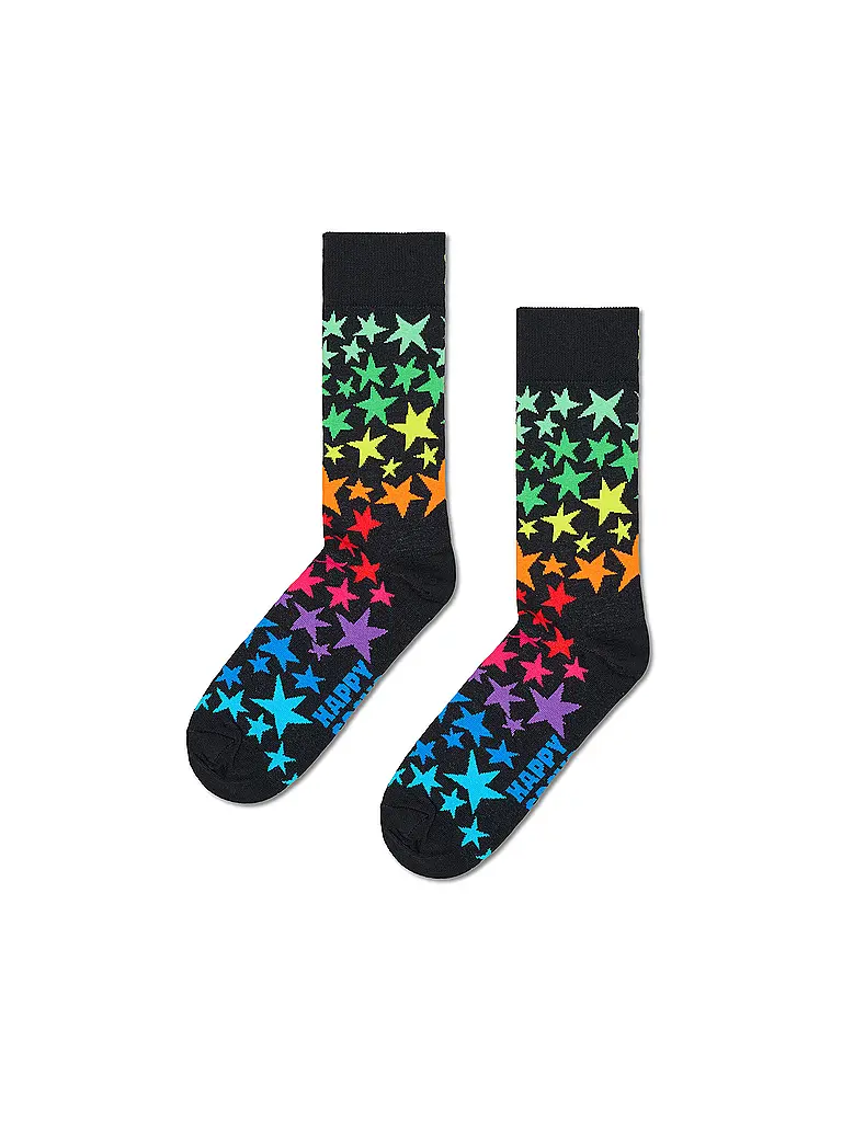 HAPPY SOCKS | Coffret cadeau de 3 paires de chaussettes pour femmes CELEBRATIONS 36-40 noir | Noir