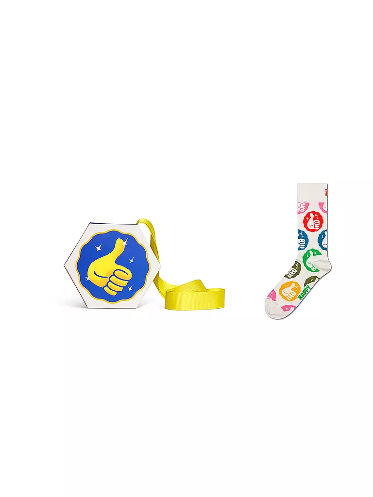 HAPPY SOCKS | Coffret cadeau de chaussettes pour femmes MEDAL SOCK 36-40 bleu | blau
