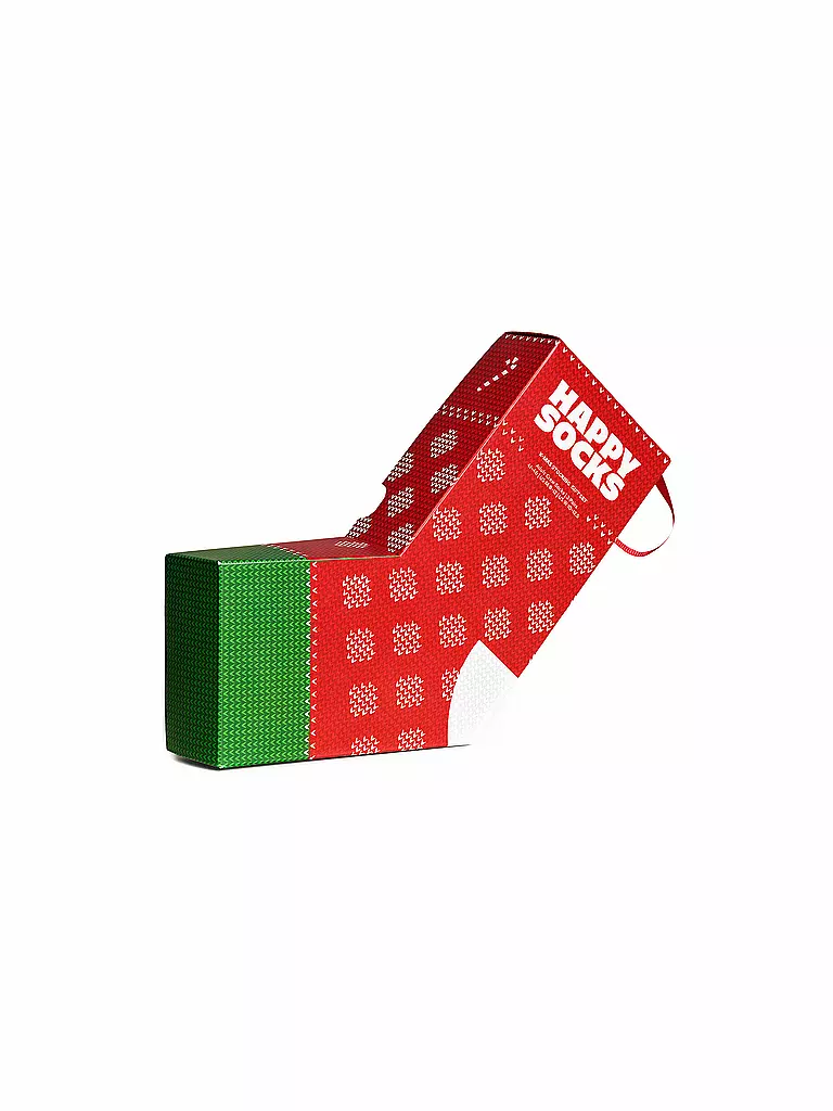 HAPPY SOCKS | Coffret cadeau de Noël pour femmes, lot de 3 paires, tailles 36-40, bleu marine | 