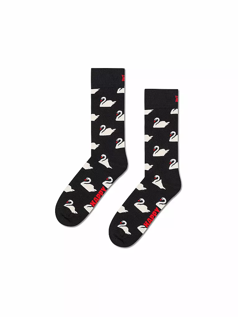 HAPPY SOCKS | Coffret cadeau femme 2 paires CYGNE 36-40 rose | 